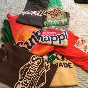 Soda t-shirts